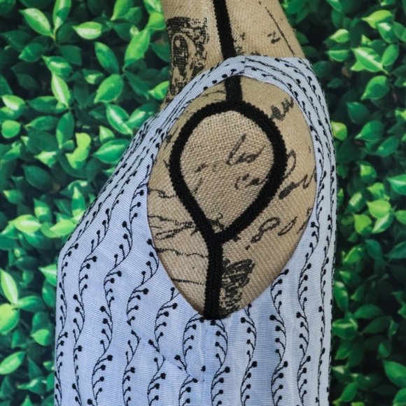 Waverly Grey Selena Dress Embroidered Floral Boho Blue Size Small - Picture 7 of 9